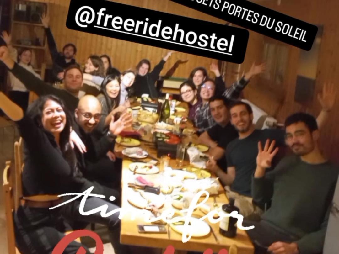 Freeride Hostel Les Crosets Eksteriør billede