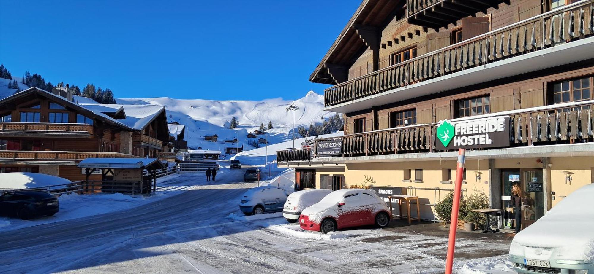 Freeride Hostel Les Crosets Eksteriør billede